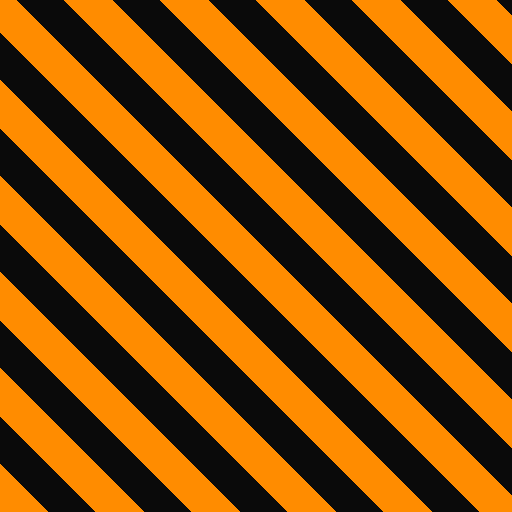 Striped obstacle texture